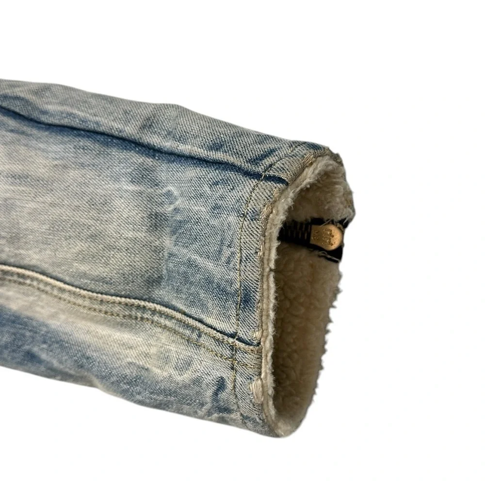 Fear Of God Holy Water Faux Shearling Denim Coat - Picture 9 of 15